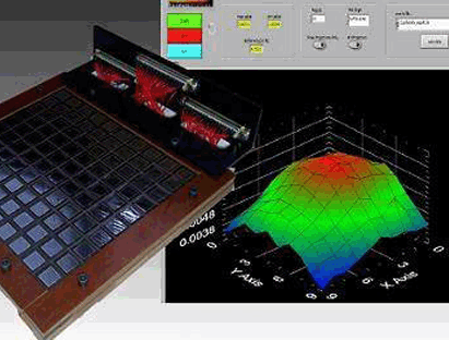 Solar Simulator Uniformity Mapper